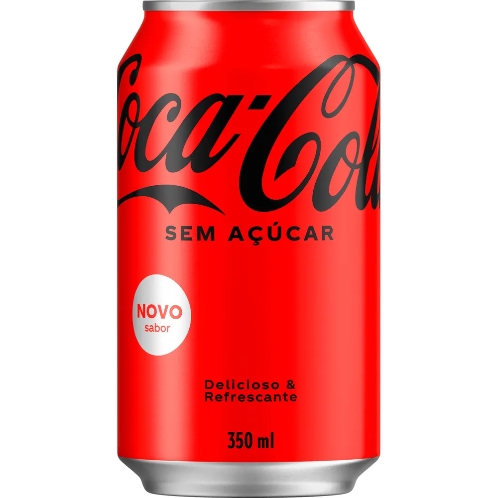 Coca-Cola Zero Latinha 350ml